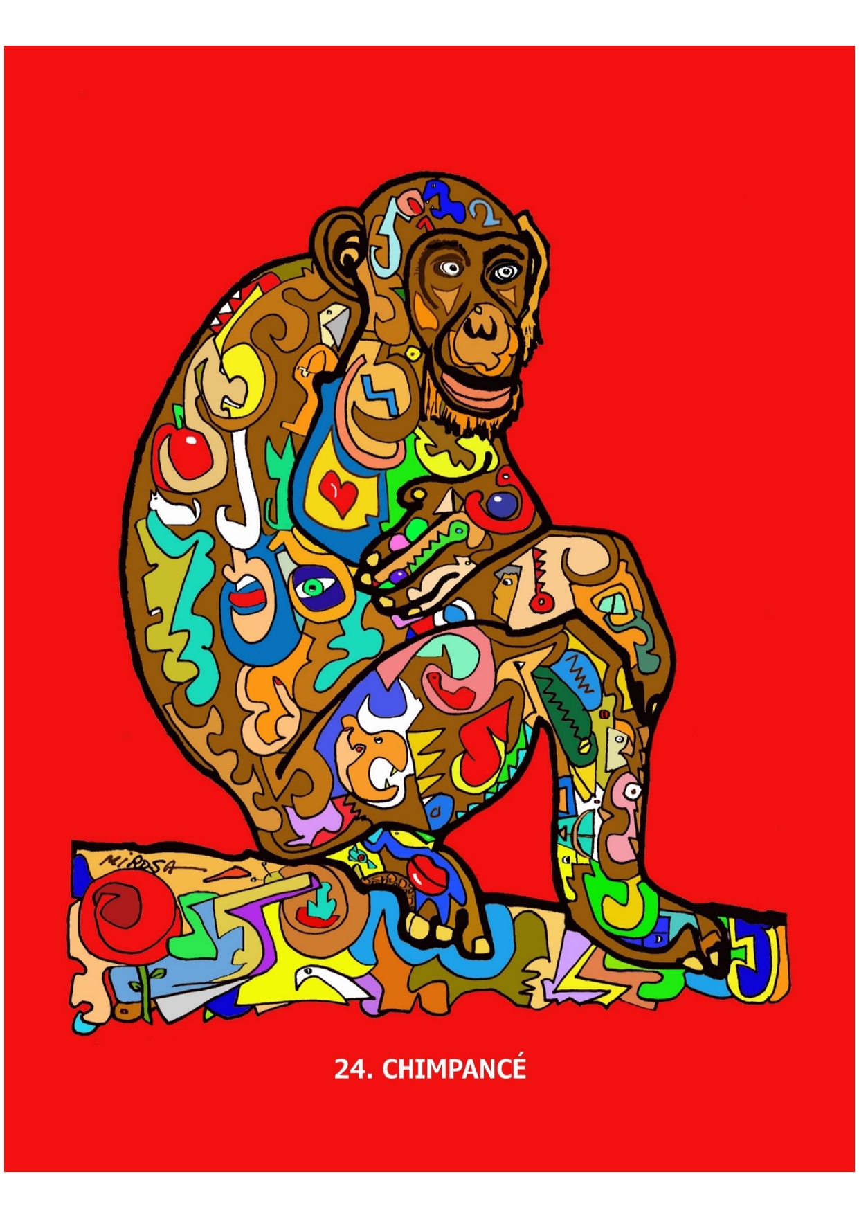 24. Chimpancé