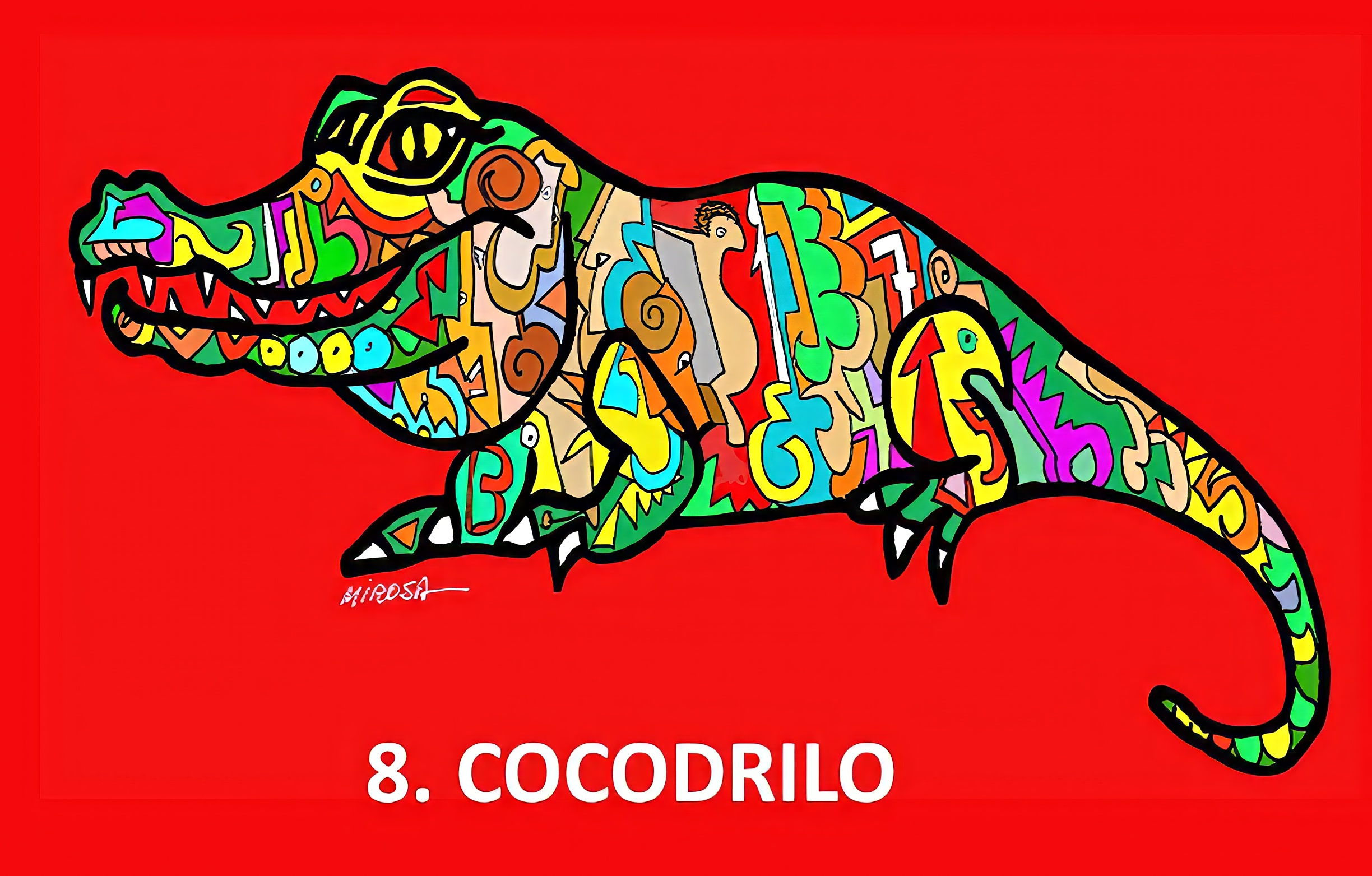 8. Cocodrilo